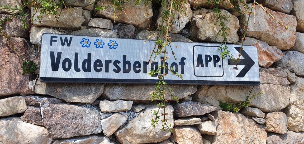 Voldersberghof Apartment Cortaccia Luaran gambar